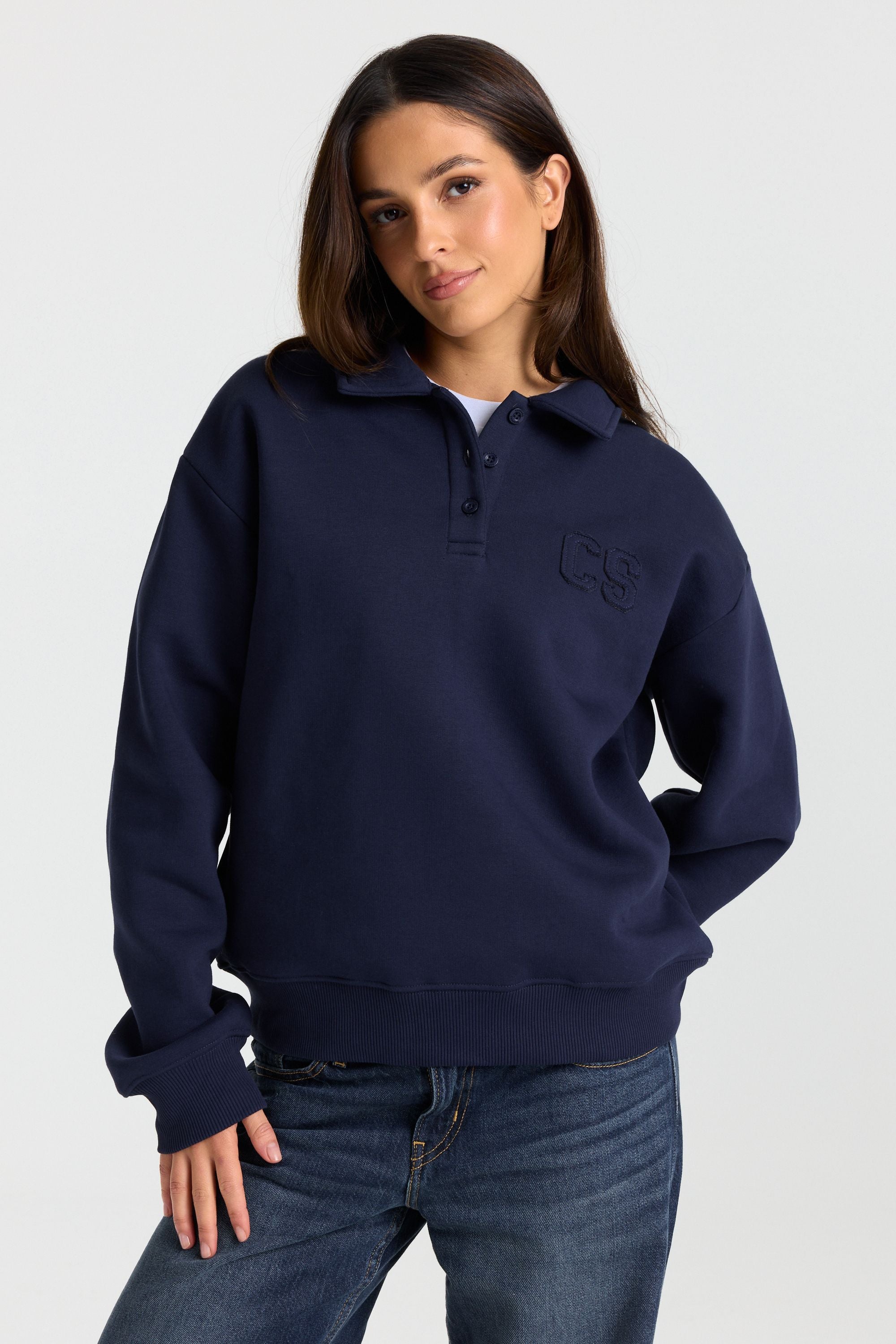 W. Rugby Shirt - Navy